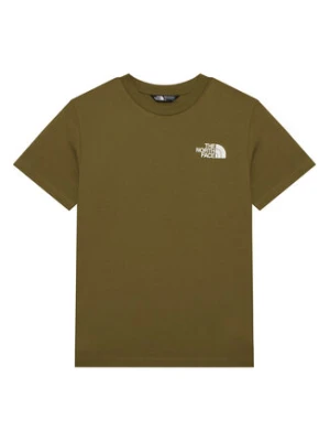The North Face T-Shirt Simple Dome NF0A87T4 Khaki Regular Fit