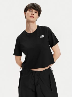 The North Face T-Shirt Simple Dome NF0A87U4 Czarny Relaxed Fit