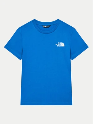 The North Face T-Shirt Simple Dome NF0A8DRP Niebieski Regular Fit