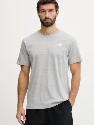 The North Face t-shirt Simple Dome szary