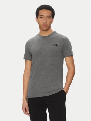 The North Face T-Shirt Simple Dome Tee NF0A2TX5 Szary Regular Fit