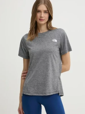 The North Face t-shirt sportowy Flex kolor szary NF0A8BRR5S51