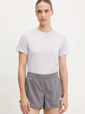 The North Face t-shirt sportowy Foundation Vertical damski kolor niebieski NF0A8BR00TI1