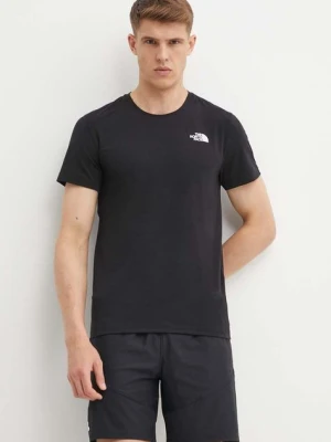 The North Face t-shirt sportowy Lightning Alpine kolor czarny gładki NF0A87H7JK31