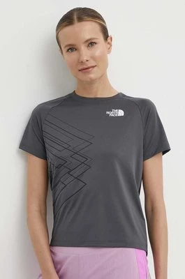 The North Face t-shirt sportowy Mountain Athletics kolor szary NF0A87G9WUO1