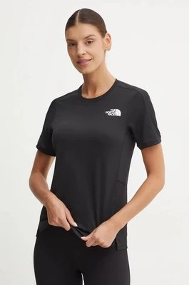 The North Face t-shirt sportowy Sunriser kolor czarny NF0A84LFJK31