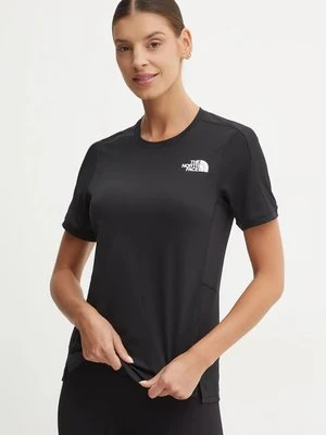 The North Face t-shirt sportowy Sunriser kolor czarny NF0A84LFJK31