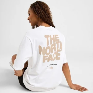 The North Face T-Shirt Swirl Grph Bf T Wht/bge