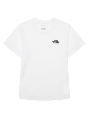 The North Face T-Shirt Teen Evolution Simple NF0A8F9Z Biały Regular Fit