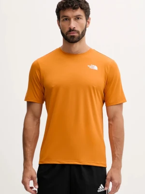 The North Face t-shirt treningowy 24 / 7 pomarańczowy