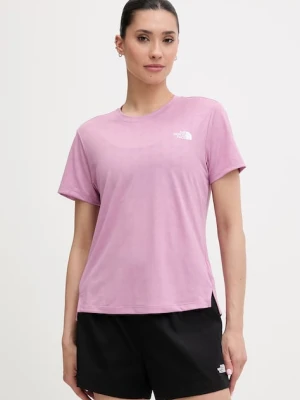 The North Face T-shirt treningowy damski FLEX EMBOSSED