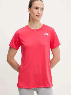 The North Face t-shirt treningowy Foundation Vertical damski kolor czerwony NF0A8BR06IE1