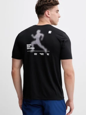 The North Face t-shirt treningowy męski BITMAP czarny
