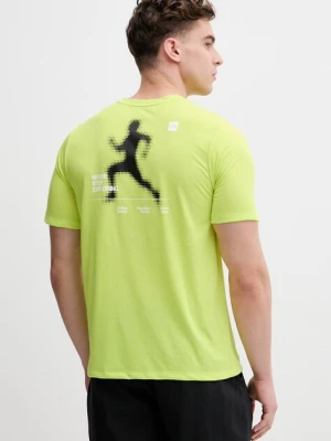 The North Face t-shirt treningowy męski BITMAP zielony