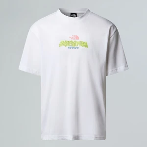 The North Face T-shirt Unisex O Kroju Oversize Expedition Celebration Tnf White Rozmiar XXS male