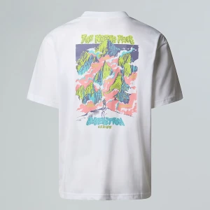 The North Face T-shirt Unisex O Kroju Oversize Expedition Celebration Tnf White Rozmiar XXS male