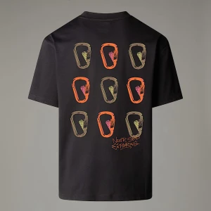 The North Face T-shirt Unisex O Kroju Oversize Nse Tnf Black Rozmiar XXL male