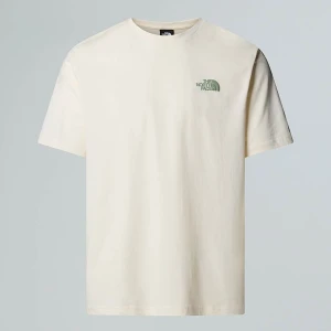 The North Face T-shirt Unisex O Luźnym Kroju Nse Slopes White Dune Rozmiar M male