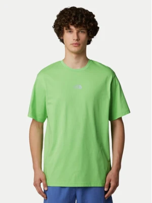 The North Face T-Shirt Unisex SS Never Stop NF0A8C3A Zielony Relaxed Fit