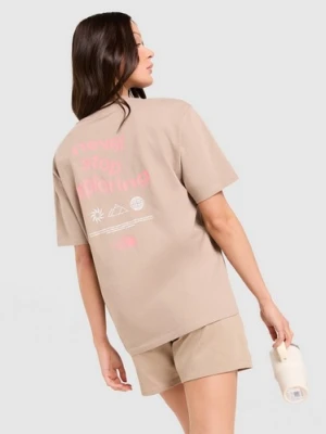 The North Face T-Shirt W Multiplace Tee beżowy