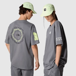 The North Face T-shirt Z Grafiką Nse Smoked Pearl Rozmiar XXL male