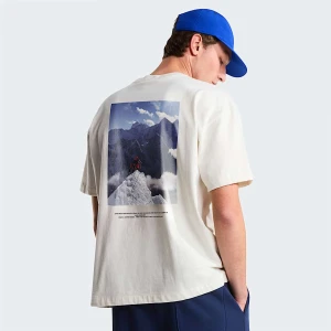 Zdjęcie produktu The North Face T-shirt Z Grafiką Unisex Casentino Pack Denali Tnf White Rozmiar M male