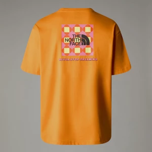 The North Face T-shirt Z Prostokątną Grafiką Tnf X Yinka Ilori Unisex Apricot Glaze Rozmiar L male