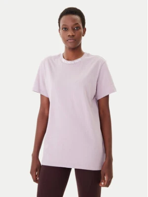 The North Face T-Shirt Zumu NF0A87DJ Fioletowy Regular Fit