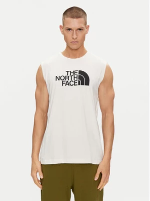 The North Face Tank top Easy NF0A87R2 Biały Regular Fit
