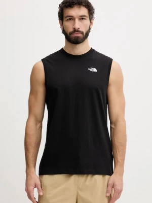 The North Face top męski z bawełną Essential Simple Dome