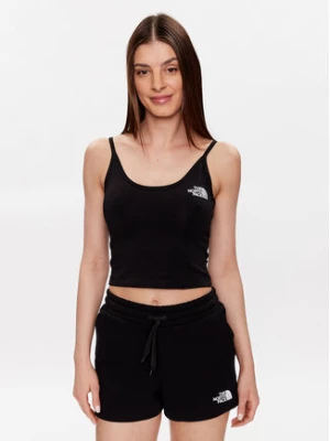 The North Face Top NF0A55AQ Czarny Cropped Fit