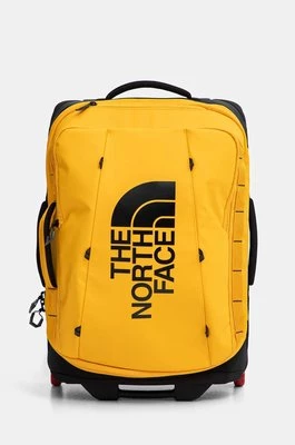 The North Face walizka Base Camp Rolling Thunder 22 40L kolor żółty NF0A87GB4WP1