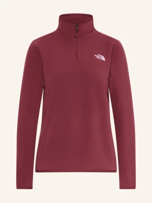 The North Face Warstwa Środkowa Glacier Fleece rot CIEMNOCZERWONY