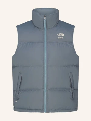 The North Face X Skims Kamizelka Puchowa Tnf X Project K Nuptse blau
