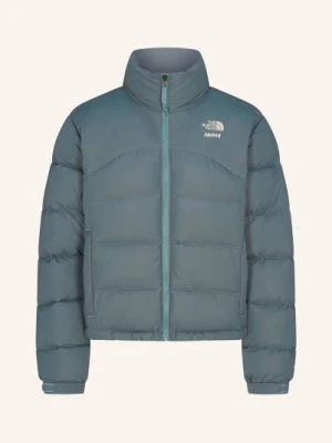 The North Face X Skims Kurtka Puchowa Tnf X Project K 2000 Retro Shrunken Nuptse blau