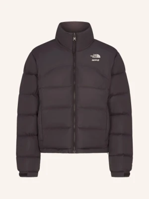 The North Face X Skims Kurtka Puchowa Tnf X Project K 2000 Retro Shrunken Nuptse braun