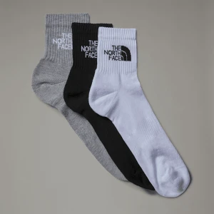 The North Face Zestaw Skarpet Sportowych Za Kostkę Z Amortyzacją Black Assorted Rozmiar L male