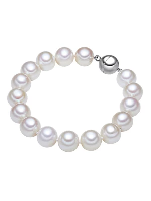 The Pacific Pearl Company Bransoletka perłowa w kolorze białym rozmiar: 19 cm
