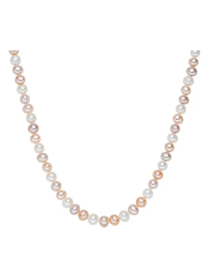 The Pacific Pearl Company Naszyjnik perłowy w kolorze biało-fioletowo-brzoskwiniowym rozmiar: 50 cm + 5 cm