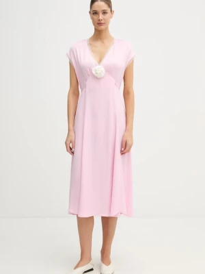 The Sleeper sukienka bieliźniana z wiskozy