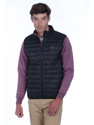 The Time of Bocha Kamizelka pikowana w kolorze czarnym rozmiar: XL