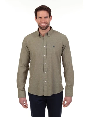 The Time of Bocha Koszula - Regular fit - w kolorze khaki rozmiar: L