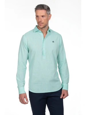 The Time of Bocha Koszula - Regular fit - w kolorze turkusowym rozmiar: XL