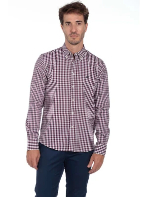 The Time of Bocha Koszula w kolorze bordowo-białym rozmiar: L