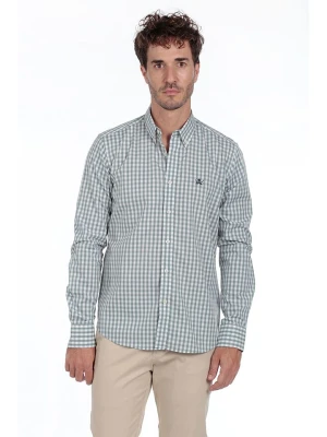 The Time of Bocha Koszula w kolorze zielono-białym rozmiar: S