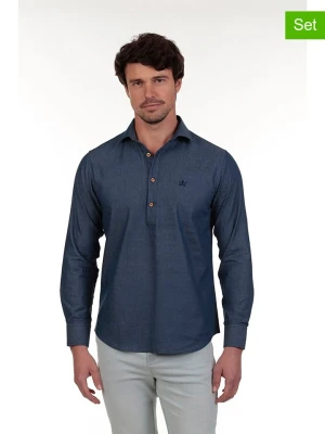 The Time of Bocha Koszule (2 szt.) - Regular fit - w kolorze granatowo-niebieskim rozmiar: XL