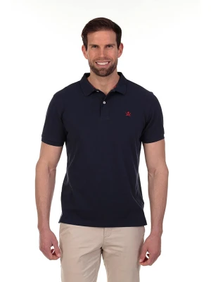 The Time of Bocha Koszulka polo w kolorze granatowym rozmiar: L