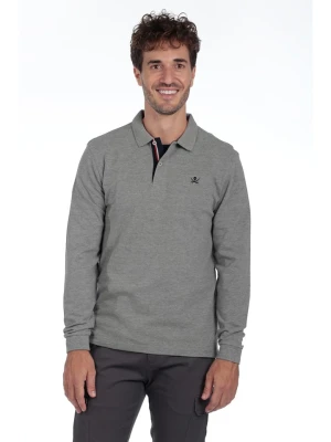 The Time of Bocha Koszulka polo w kolorze szarym rozmiar: L