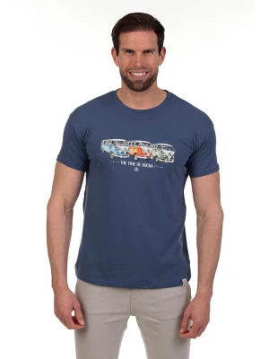 The Time of Bocha Koszulka w kolorze granatowym rozmiar: M