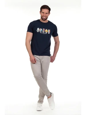 The Time of Bocha Koszulka w kolorze granatowym rozmiar: M